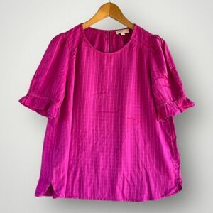 🎉5 for $45 🎉 Loft Top Blouse Shirt Size MP Pink